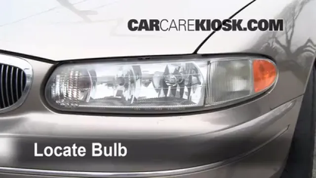1999 Buick Century Custom 3.1L V6 Luces Luz de estacionamiento (reemplazar foco)